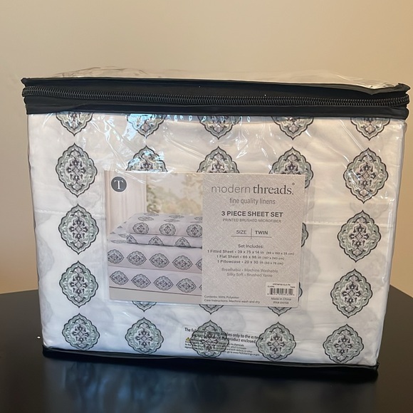 Modern Threads Claire twin sheet set - Picture 7 of 8